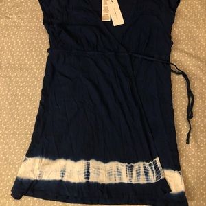 NWT Tommy Hilfiger Tie Dye Wrap Tunic